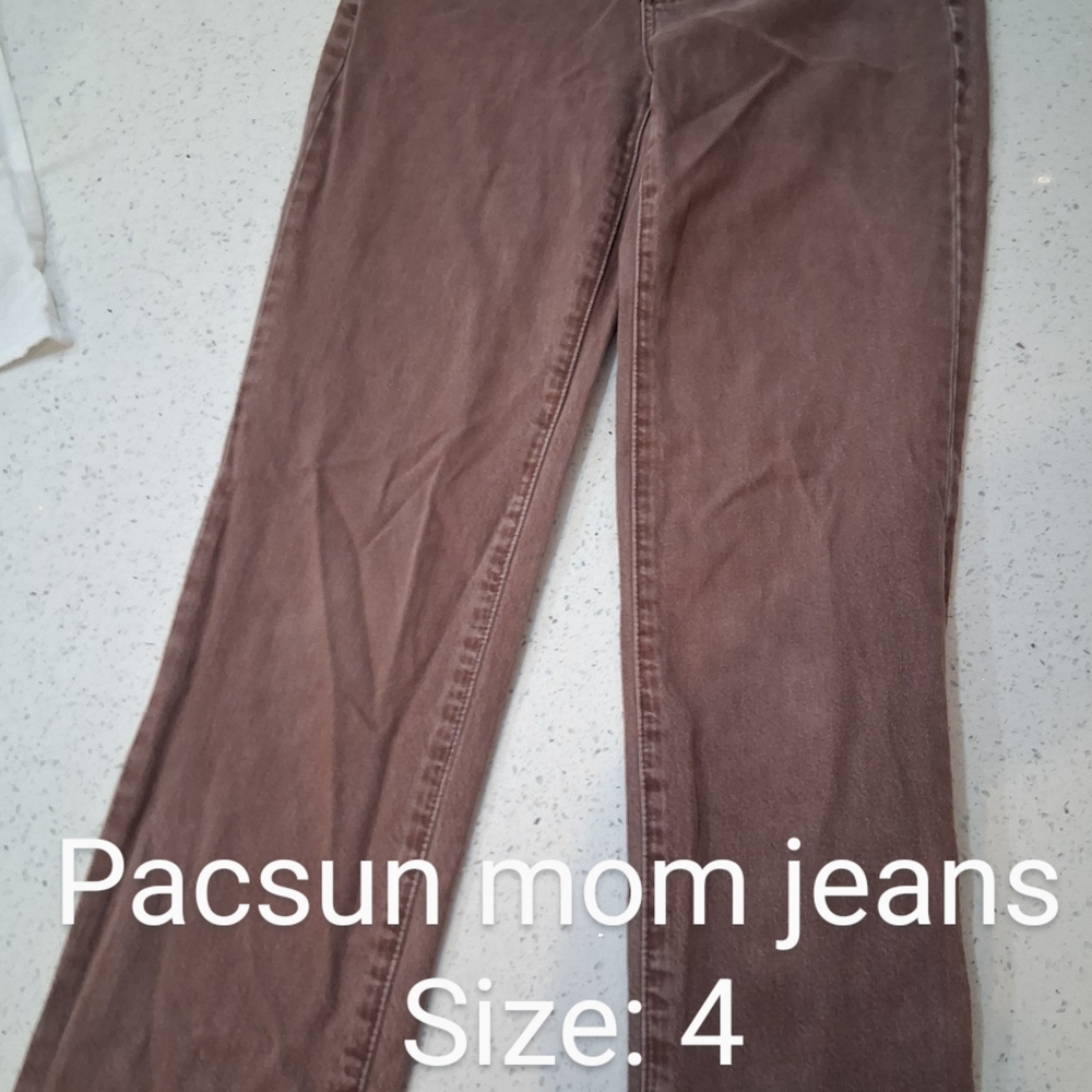 PacSun Brown Mom Jeans